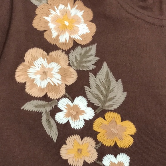 Sport Savvy Brown Embroidered Jacket - Picture 4 of 5